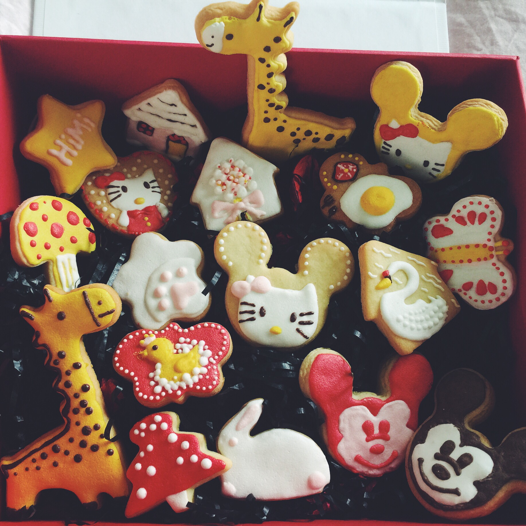 小麦子的糖霜饼干