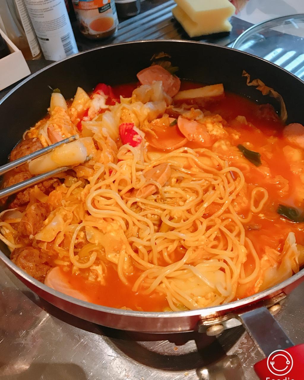 韩式年糕火锅