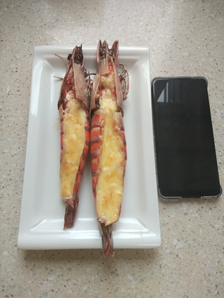 芝士焗大虾🦐巨型黑虎虾|年夜饭|宴客菜