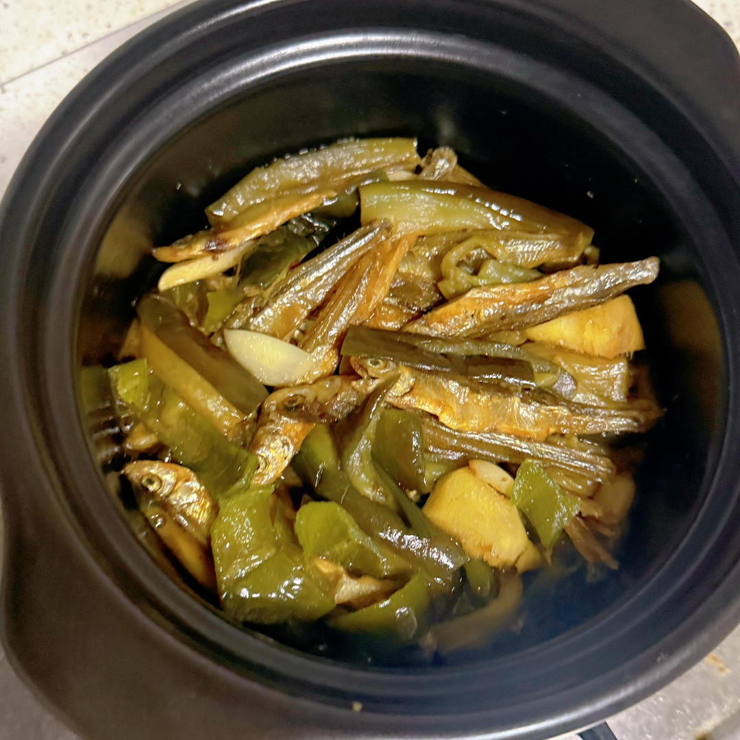 咸鱼茄子煲(广东味道)