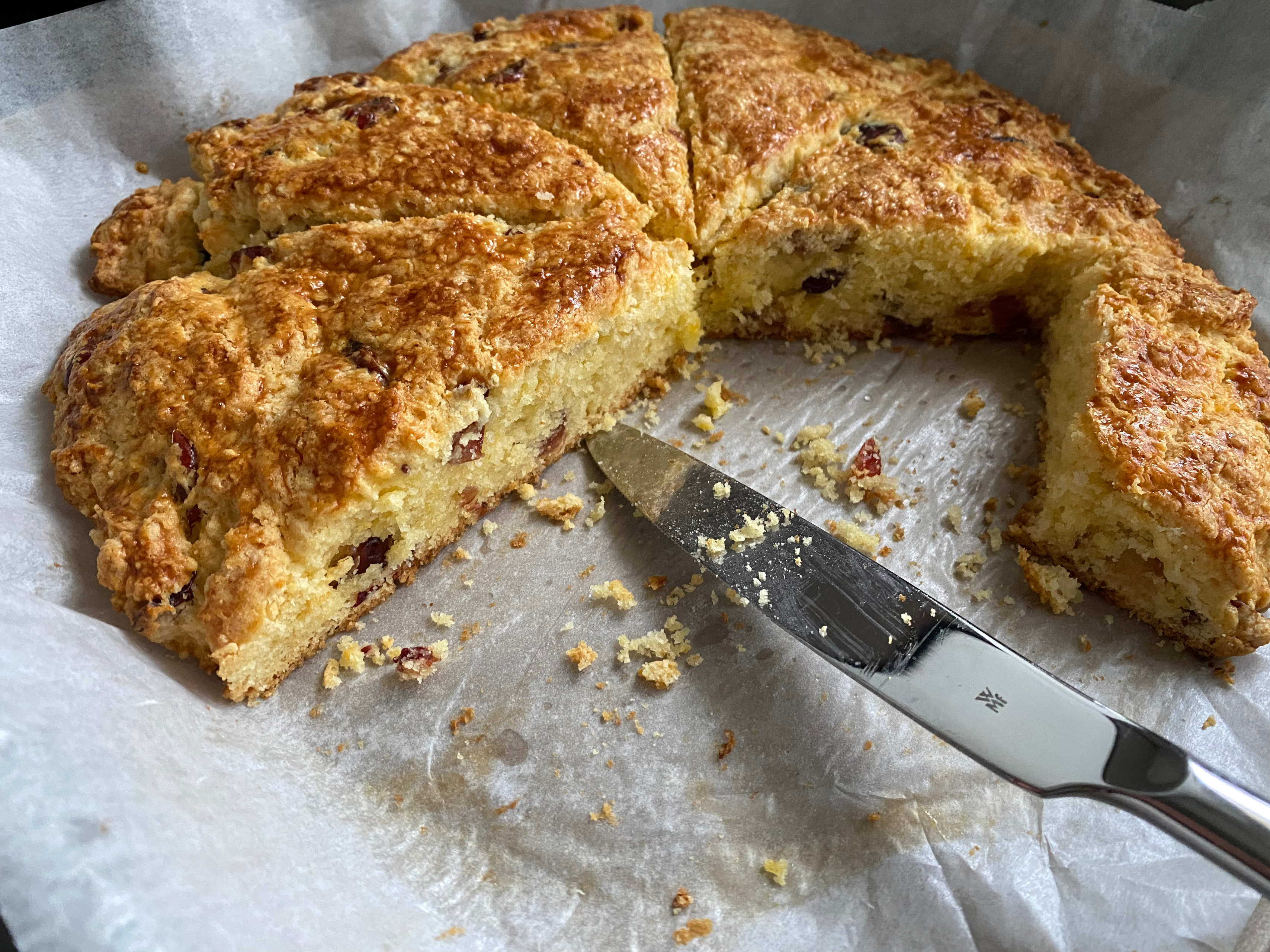 完胜星巴克的超美味酥脆司康 super easy crunched scone