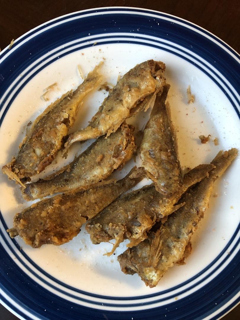 酥炸小黄鱼～吸油少