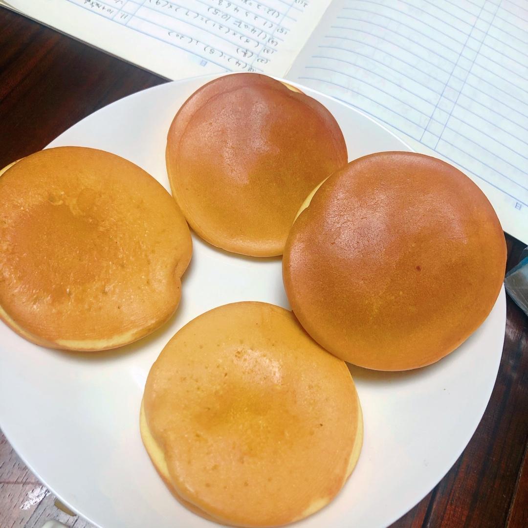 松饼 铜锣烧--全蛋打发 放一周也不会变硬