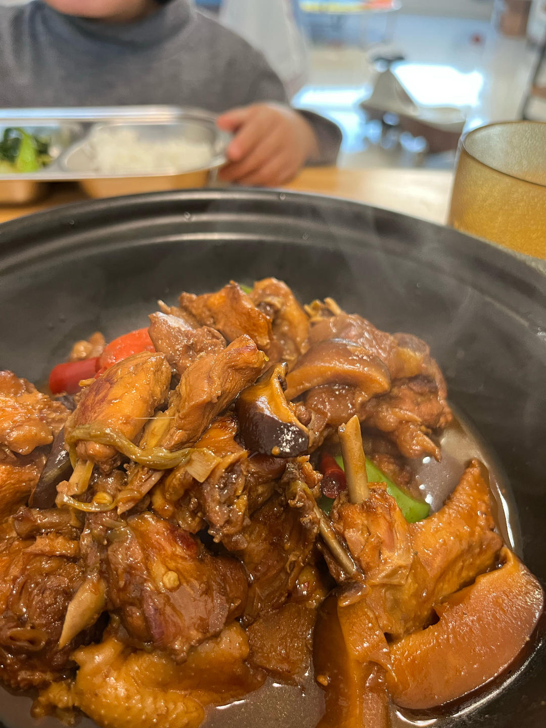 外卖第一名，简单在家做|黄焖鸡米饭