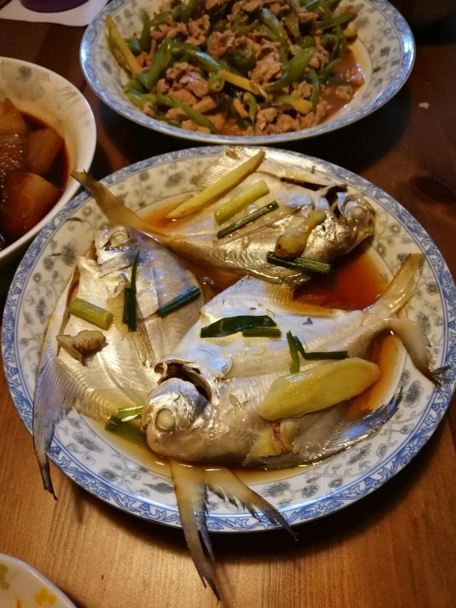 清蒸白鲳鱼