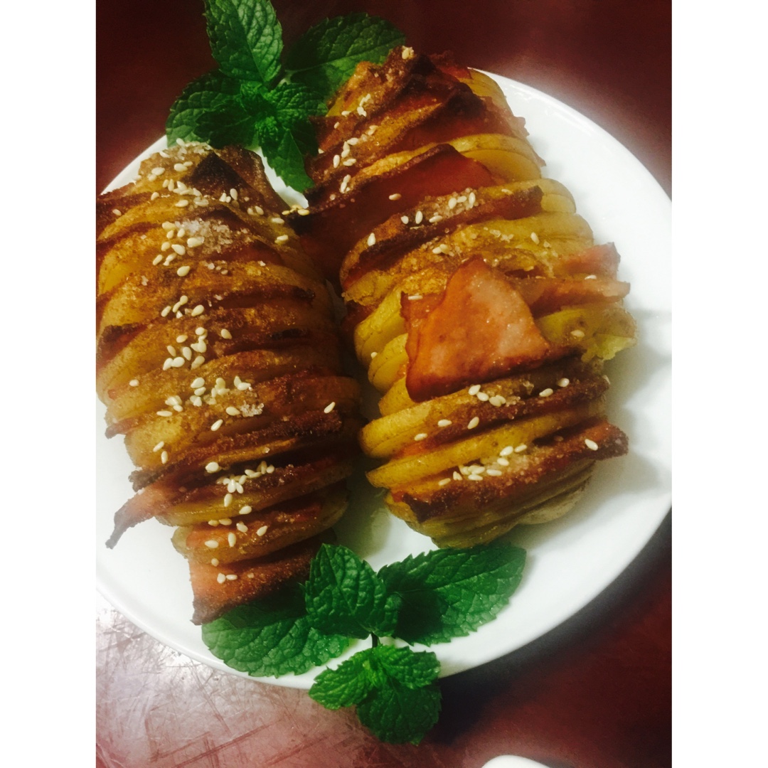 培根风琴烤土豆