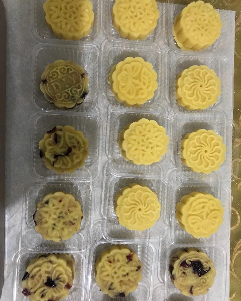 奶香绿豆糕