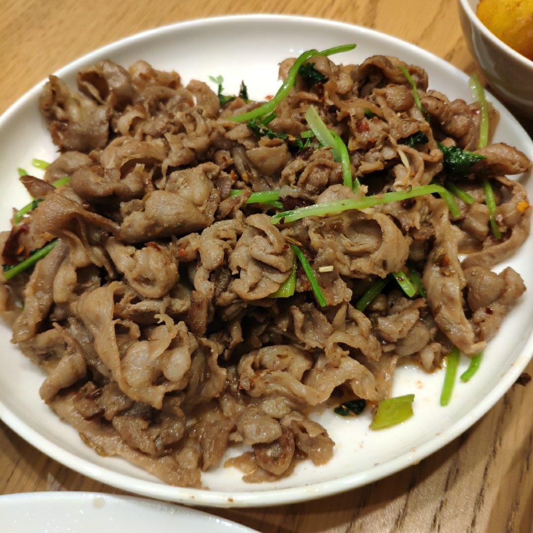 孜然羊肉片