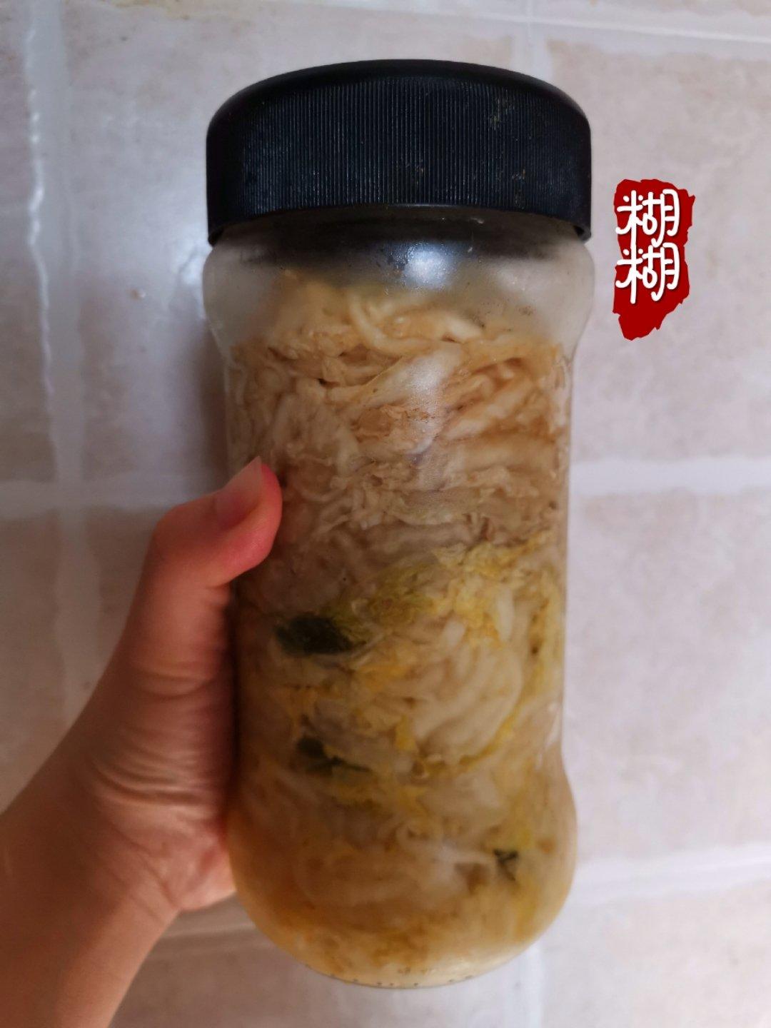 自制酸菜 超级简单不用坛子