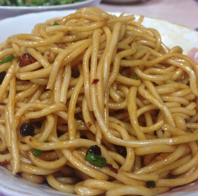 老干妈拌凉面