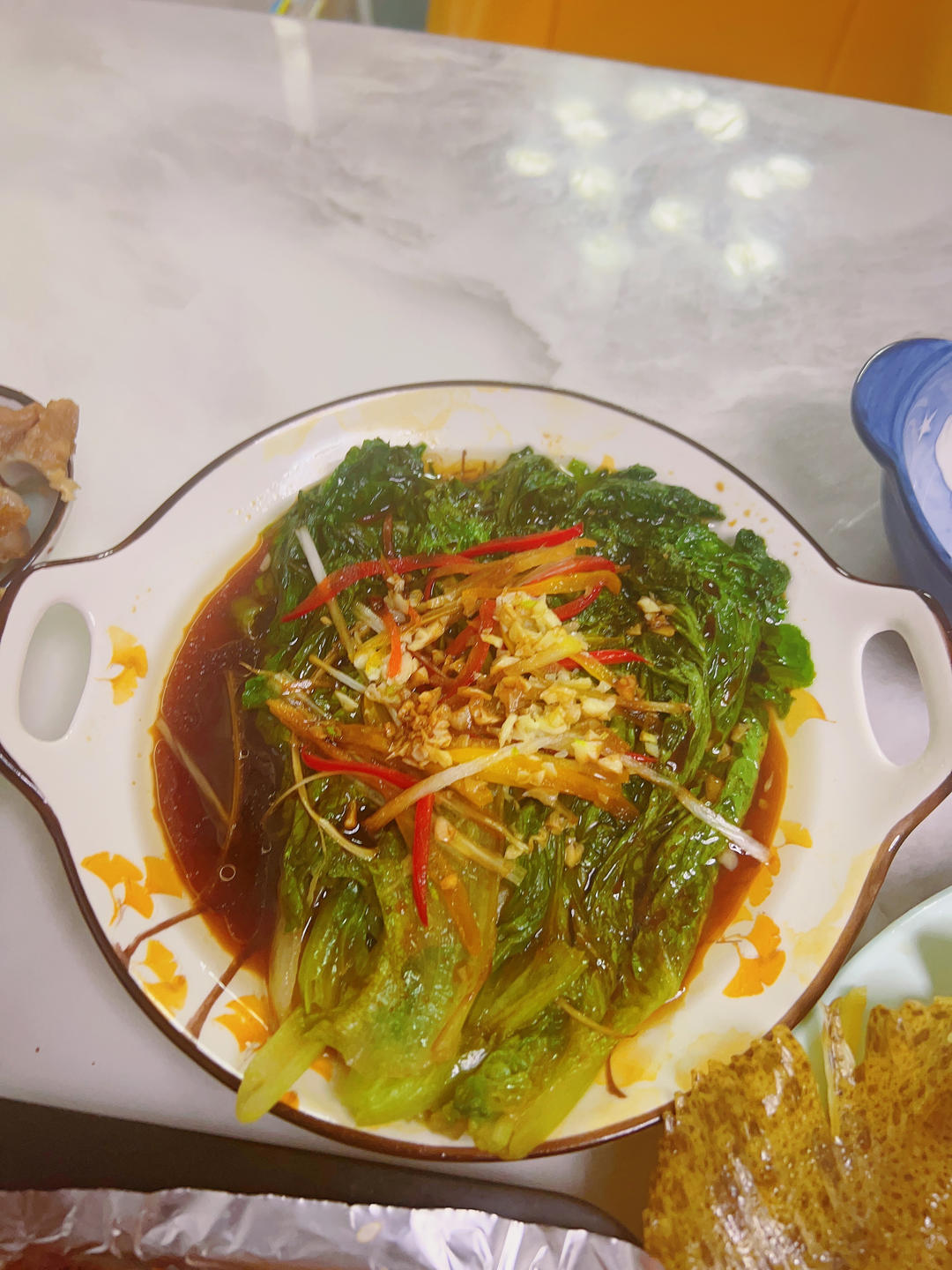 生菜不炒才好吃，酒店大厨教你白灼生菜正确做法，年夜饭必备素菜