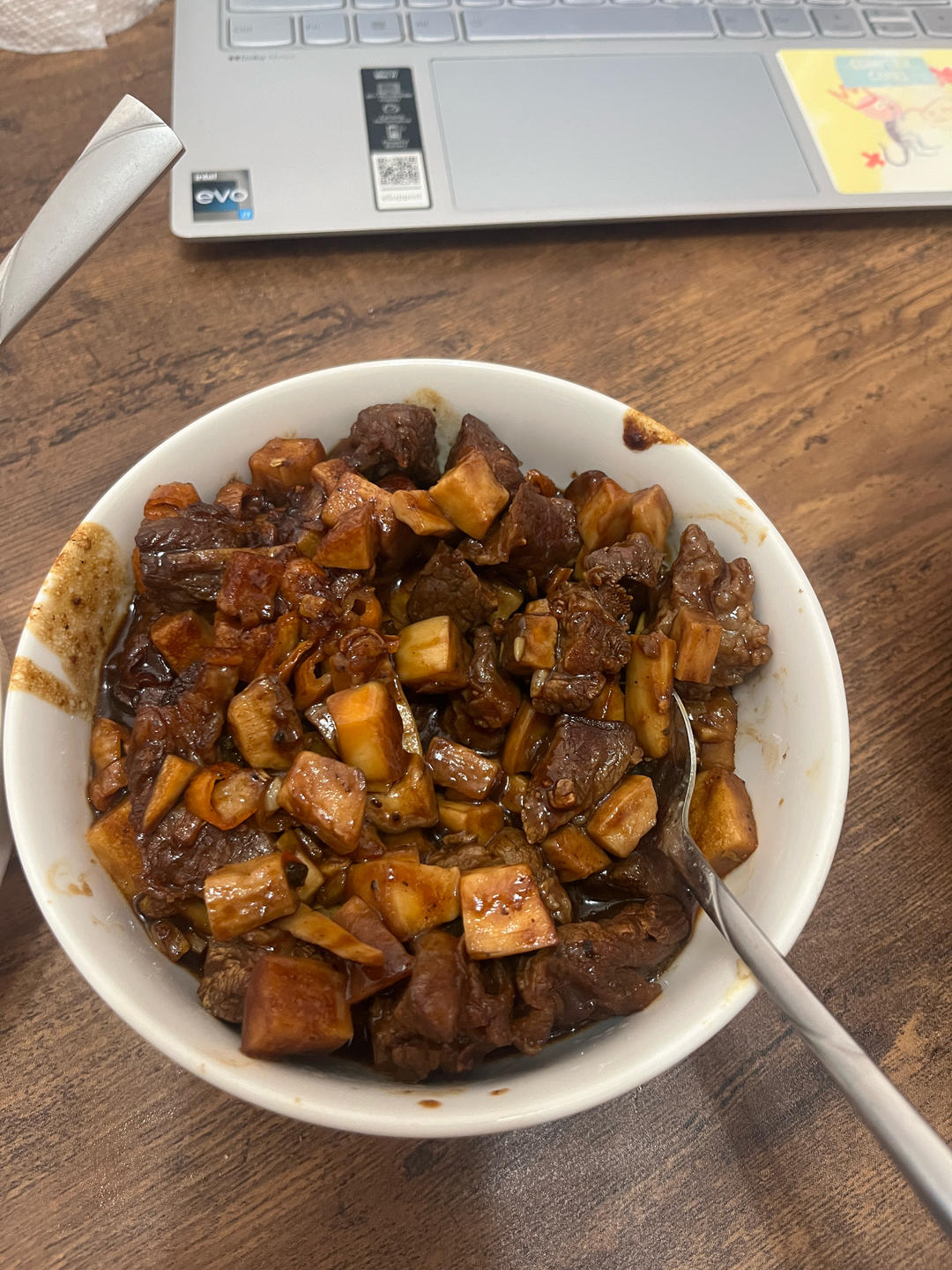 【黑椒杏鲍菇牛肉粒】
