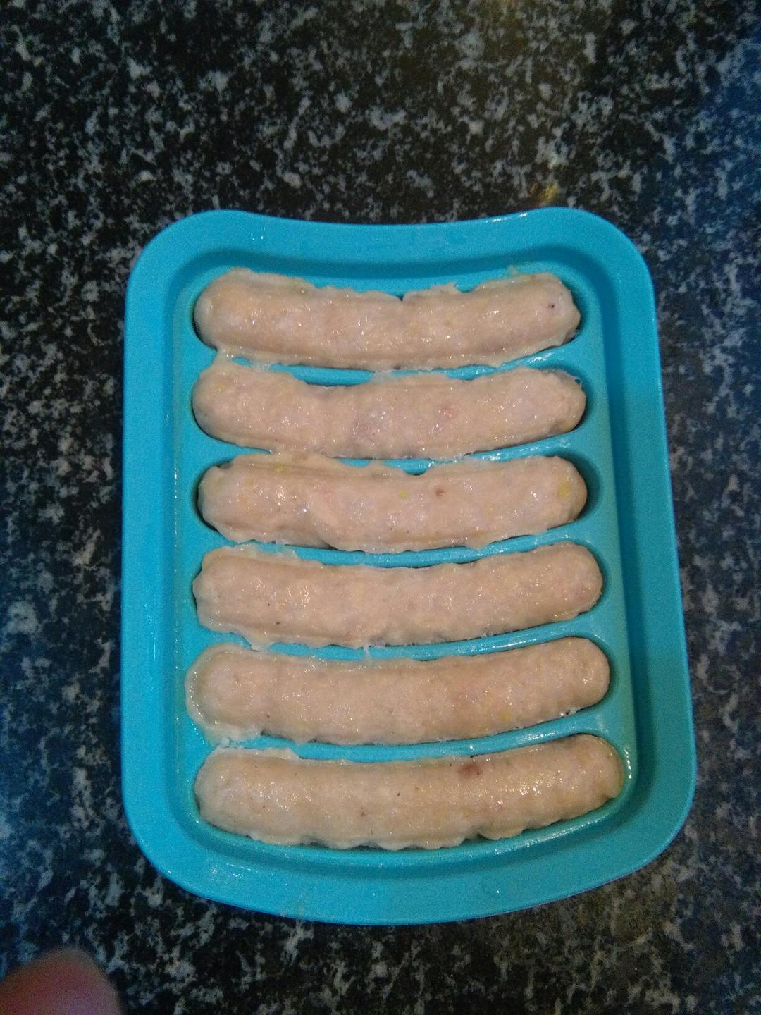 自制鸡肉肠
