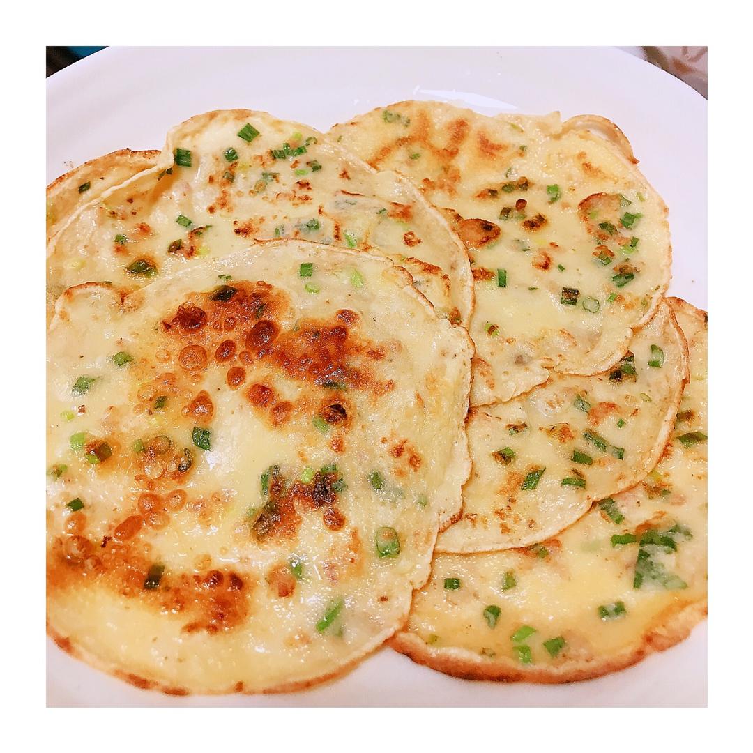 葱花鸡蛋饼