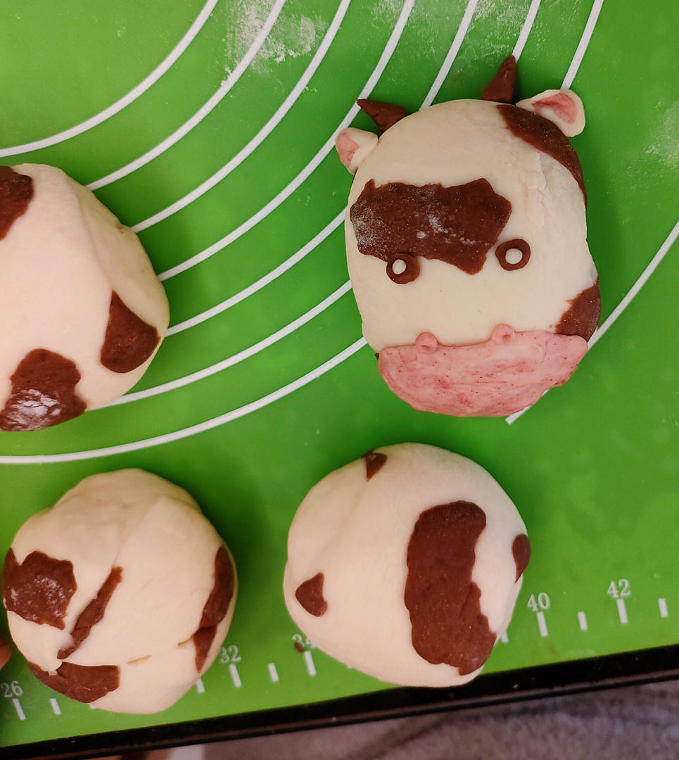 2021牛年数字馒头