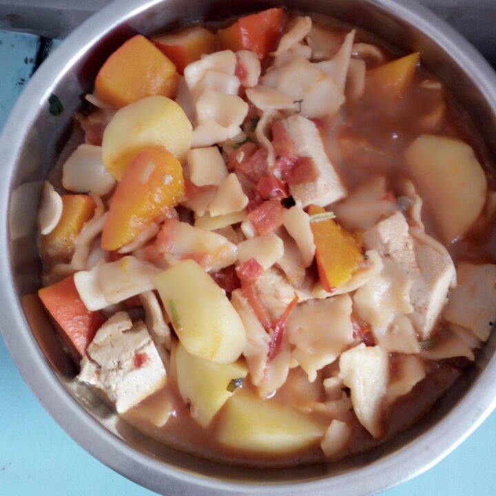 土豆南瓜烩粉条