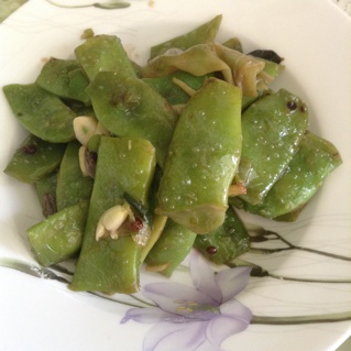 油豆角烧肉