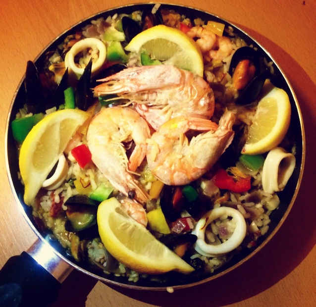 【曼食慢语】Seafood Paella 西班牙海鲜饭