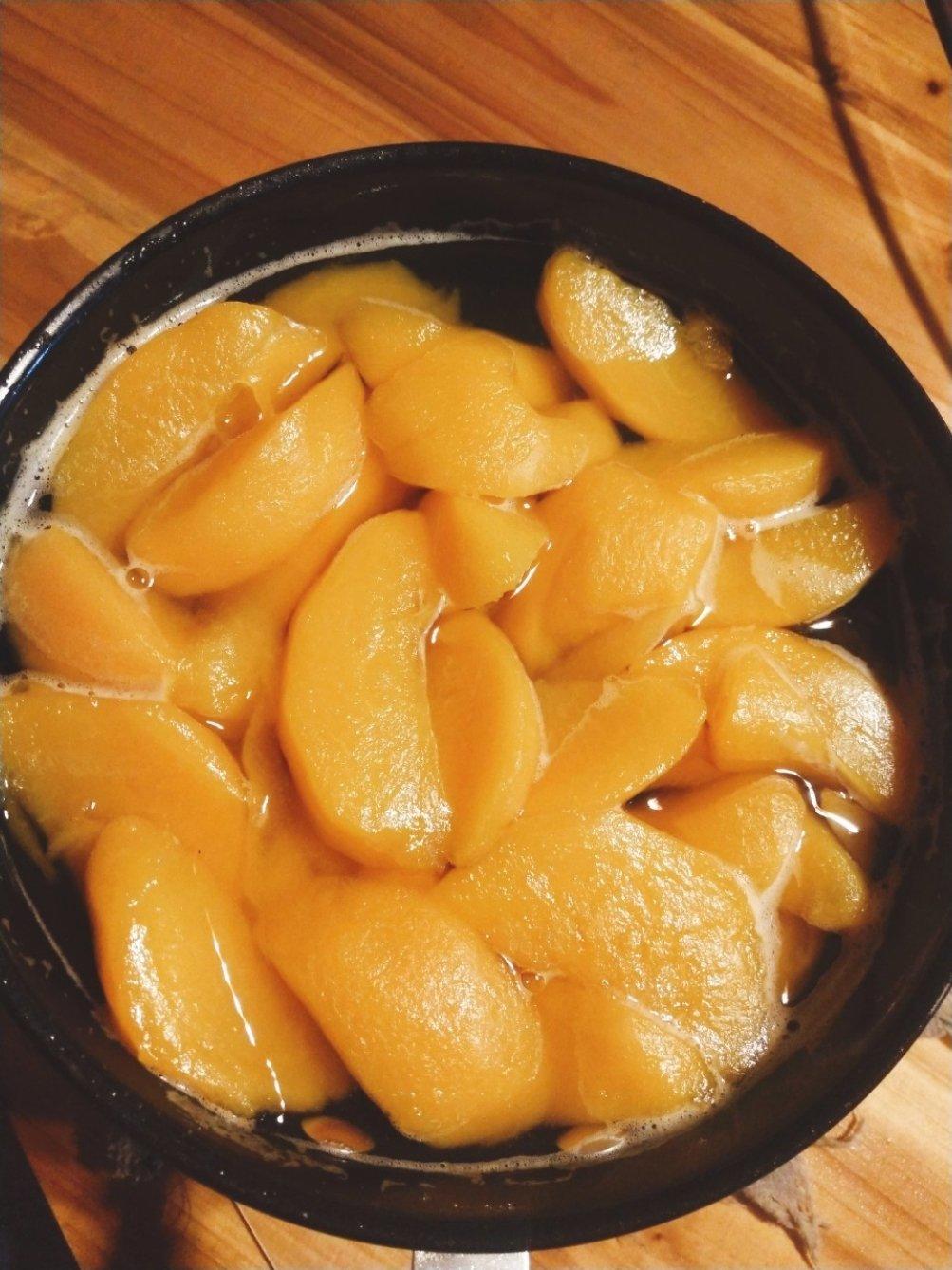 冰糖黄桃罐头（附常温保存方法）