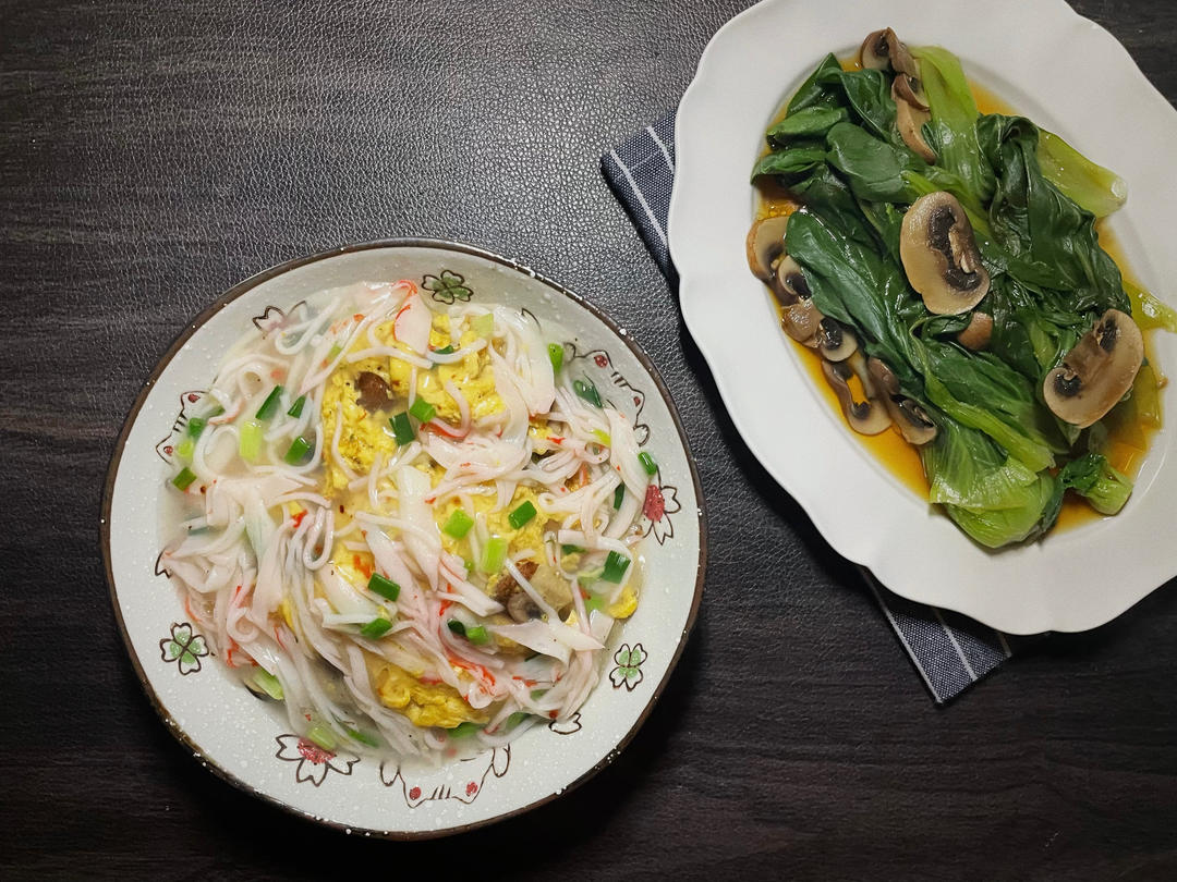 ［创意一人食］冬阴功X天津饭（蟹玉丼）