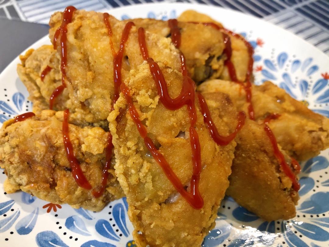 蒜香炸鸡翅