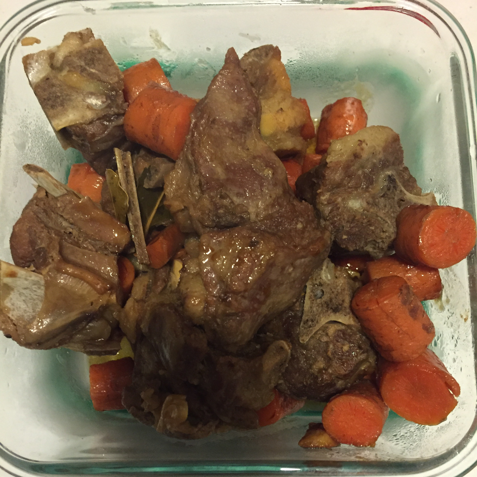 红焖羊肉炖胡萝卜