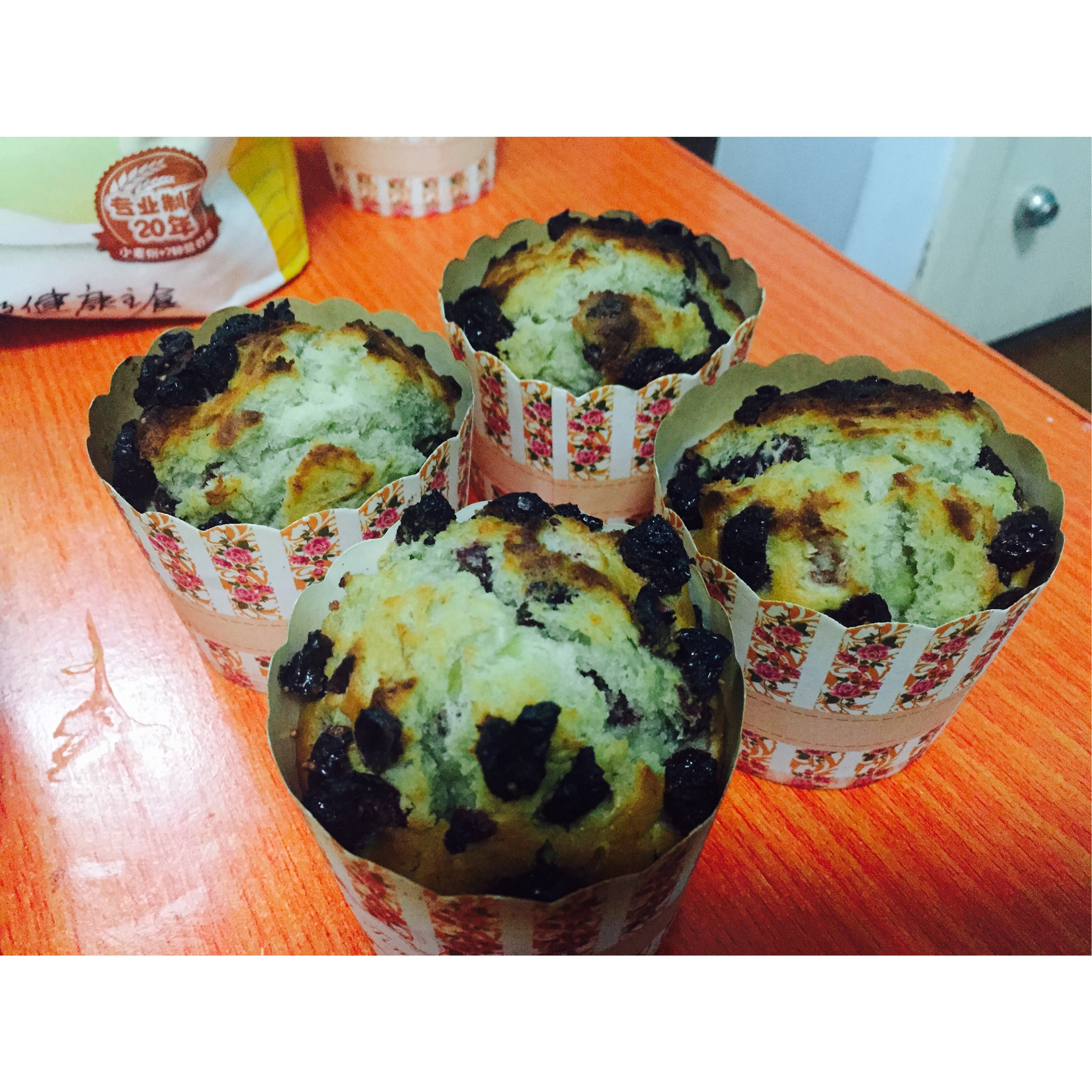 少女心的香蕉蔓越莓玛芬