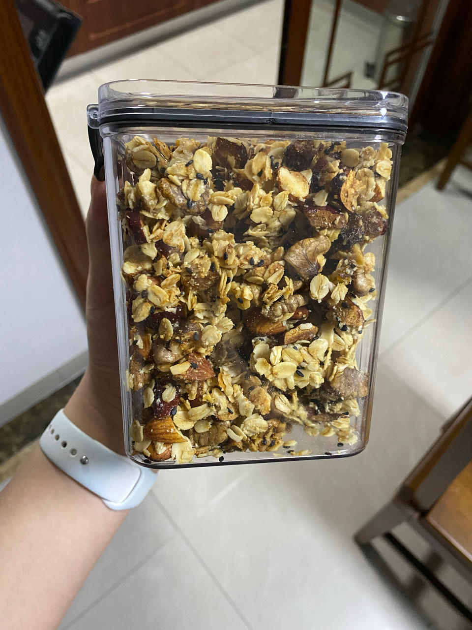 停不下来的烤燕麦片