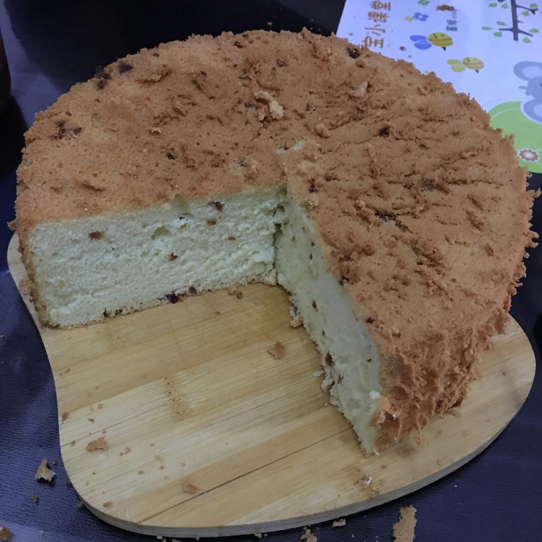 蔓越莓戚风蛋糕