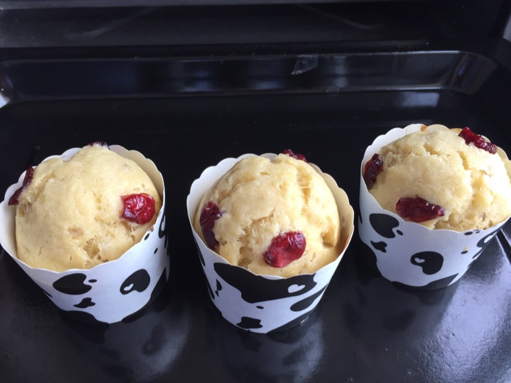 少女心的香蕉蔓越莓玛芬