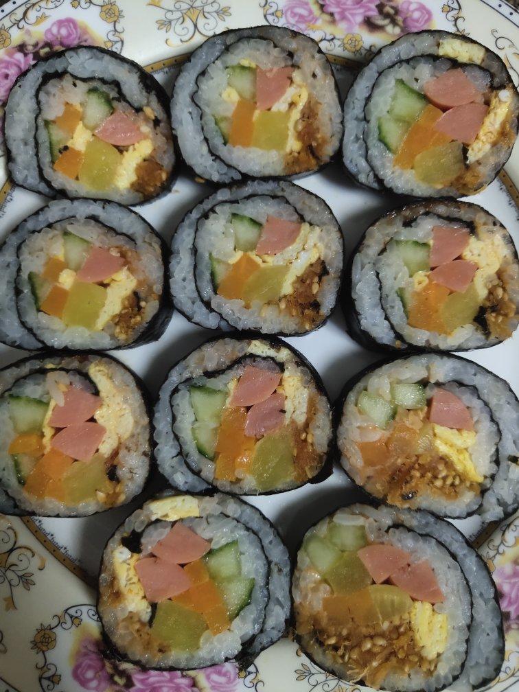 🍣家庭版寿司 | 无寿司醋、无寿司米版本👩🏻‍🍳