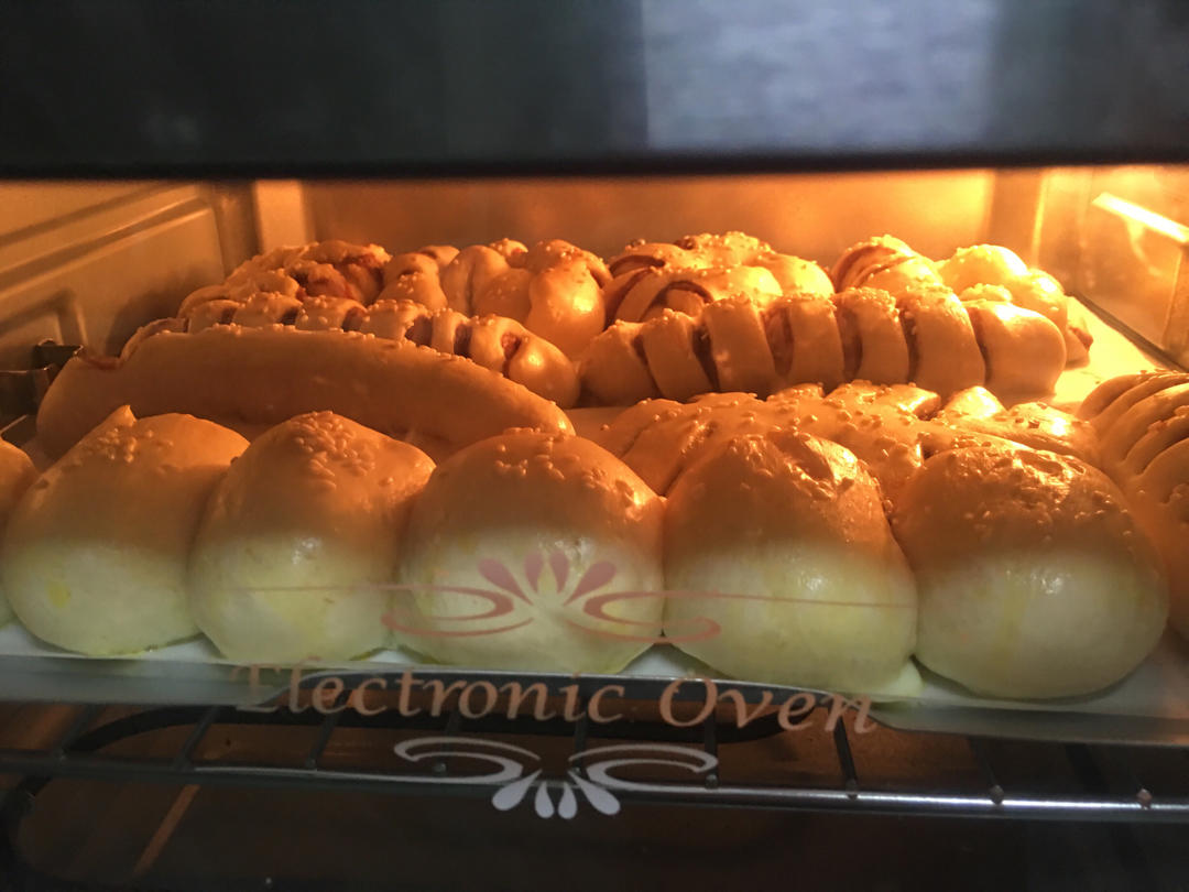 超详细的豆沙面包🍞