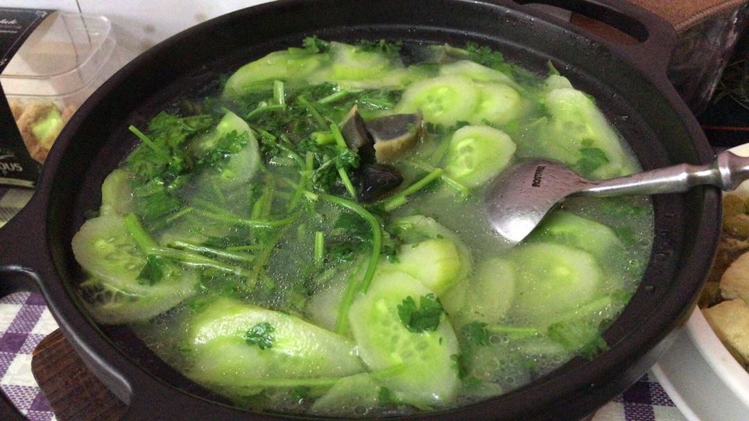 绘梦❤️黄瓜皮蛋汤