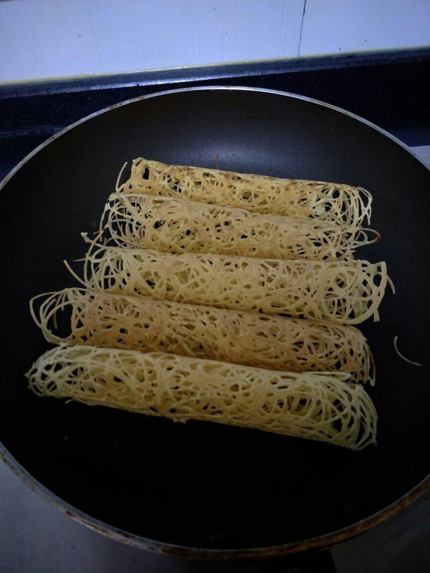 高颜值鸡蛋蕾丝网饼