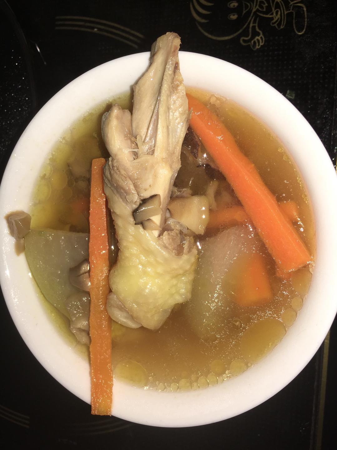 冬瓜鸡汤的做法