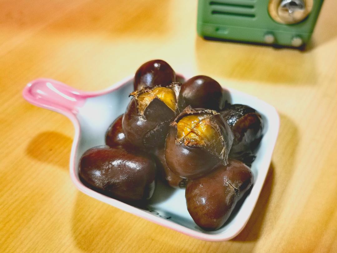 空气炸锅糖炒栗子