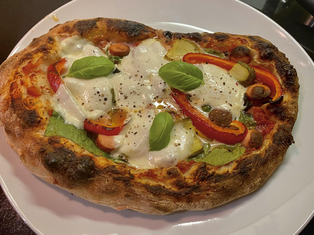 天然酵种 意式披萨Pizza Margherita