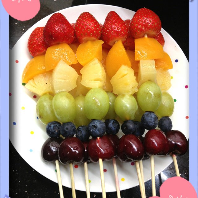 花样水果串