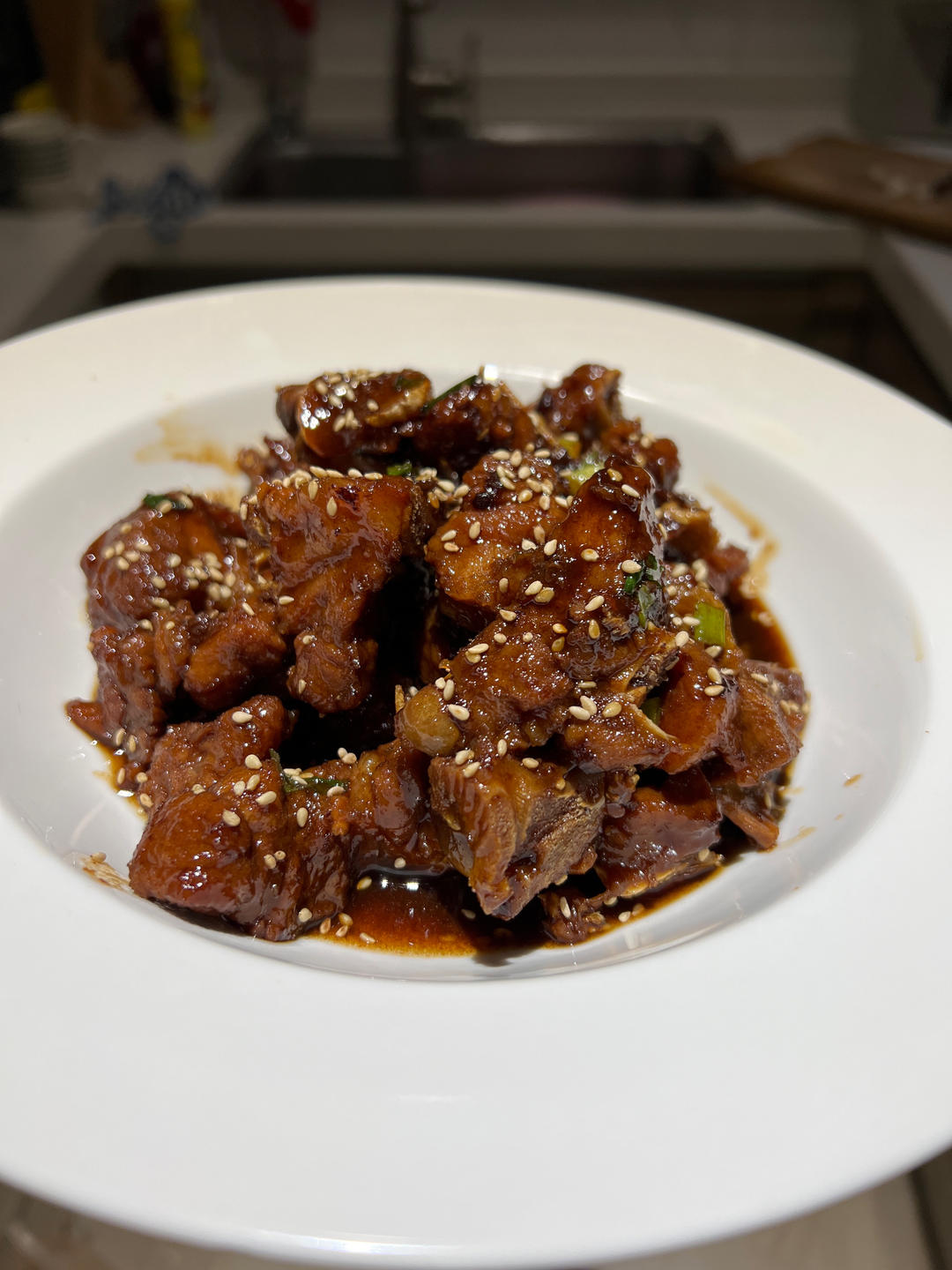 不炒糖色 超简单的糖醋排骨