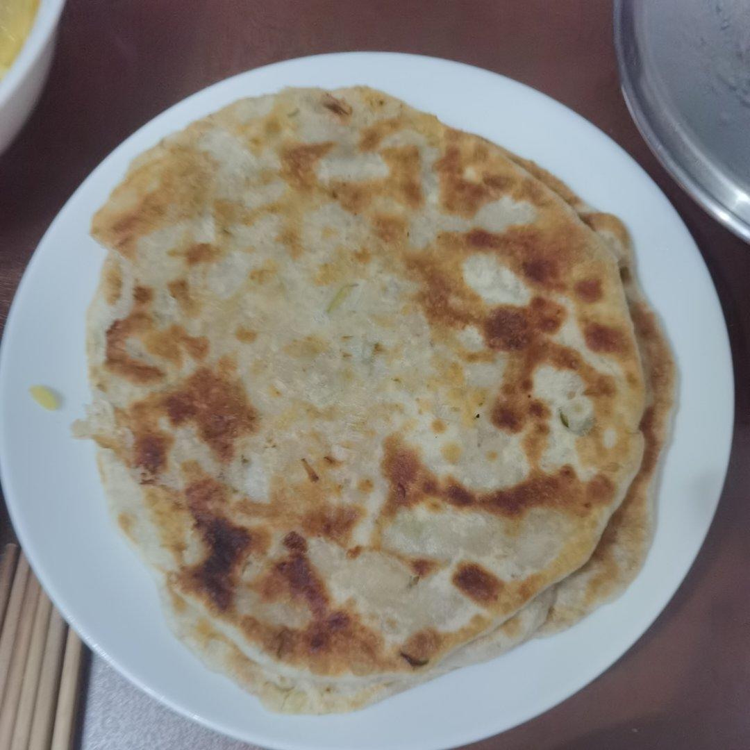 好吃的猪油葱花饼