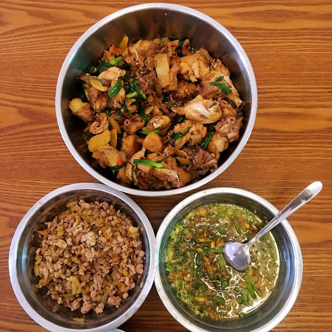 一家四口一日三餐❤️