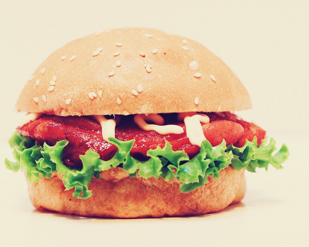 【汉堡】-奥尔良烤鸡腿堡