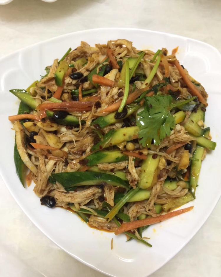 凉拌鸡丝