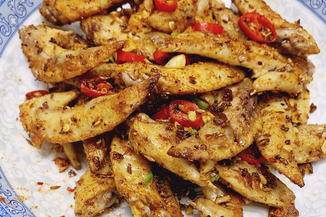 孜然鸡尖 烧烤走起 没有烤箱一样可以做