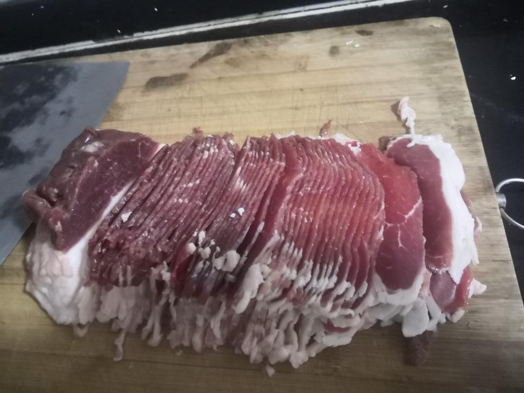 手切羊肉卷