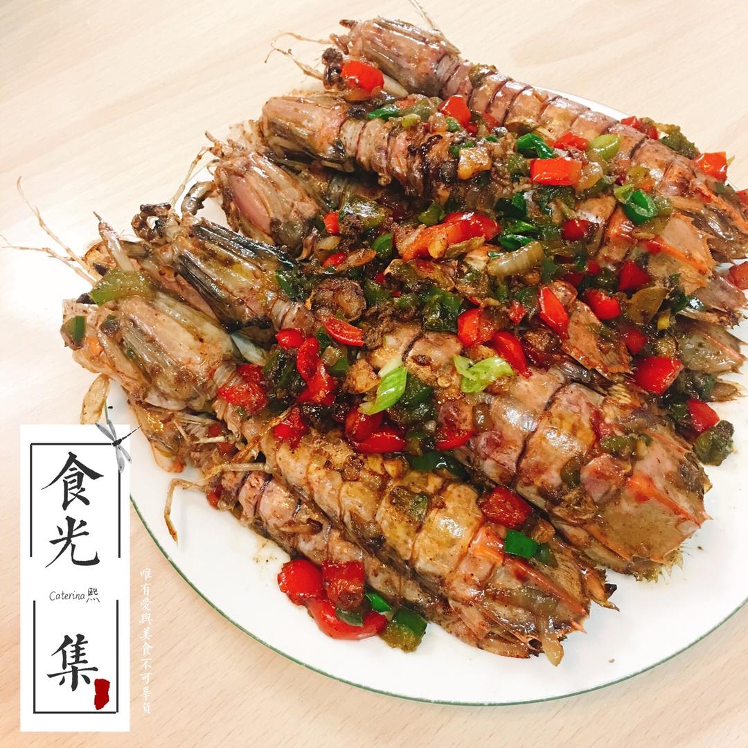 椒盐濑尿虾