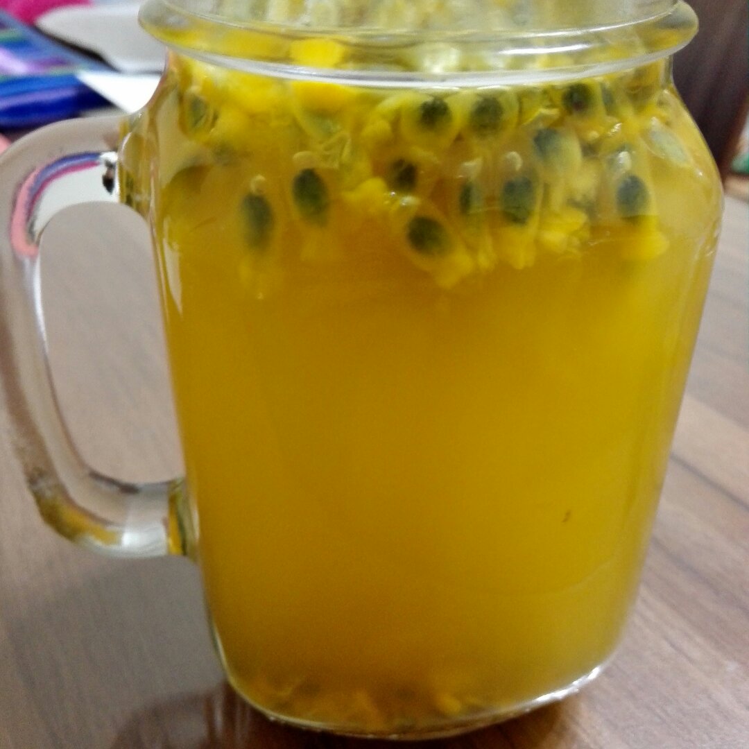 百香果的朴素吃法（百香果汁）