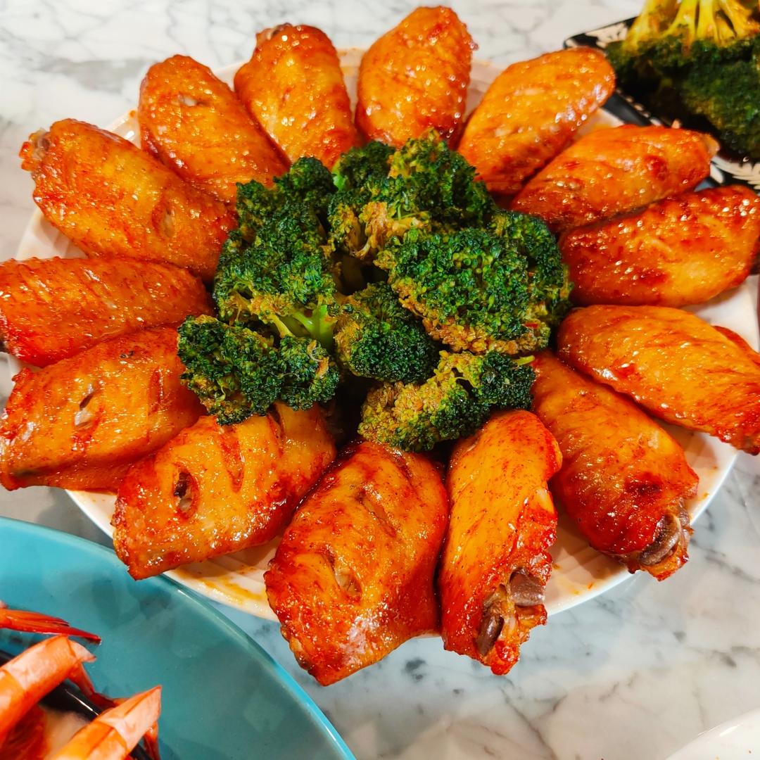 真后悔没有早点做这个奥尔良鸡翅！外焦里嫩好诱人