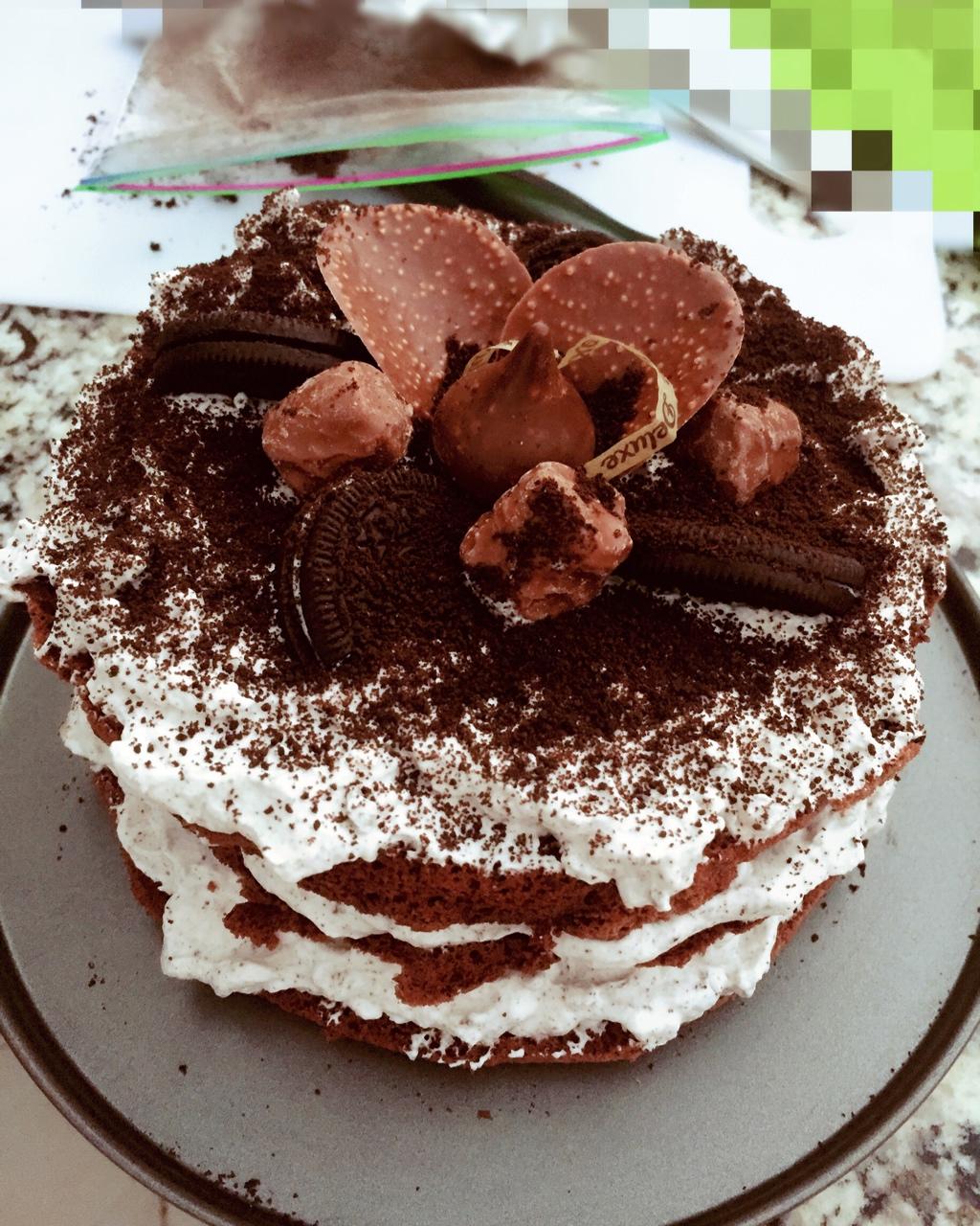 巧克力奥利奥裸蛋糕