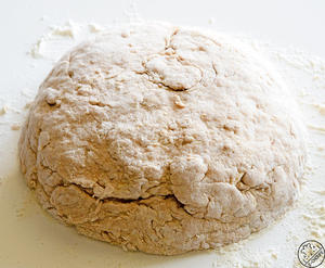 免揉免酵母免发酵丨爱尔兰传统全麦苏打面包的做法 步骤5